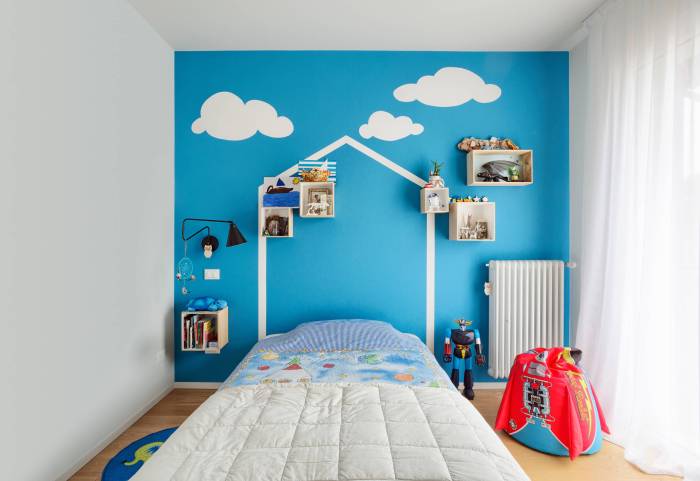 Childrens bedroom paint design