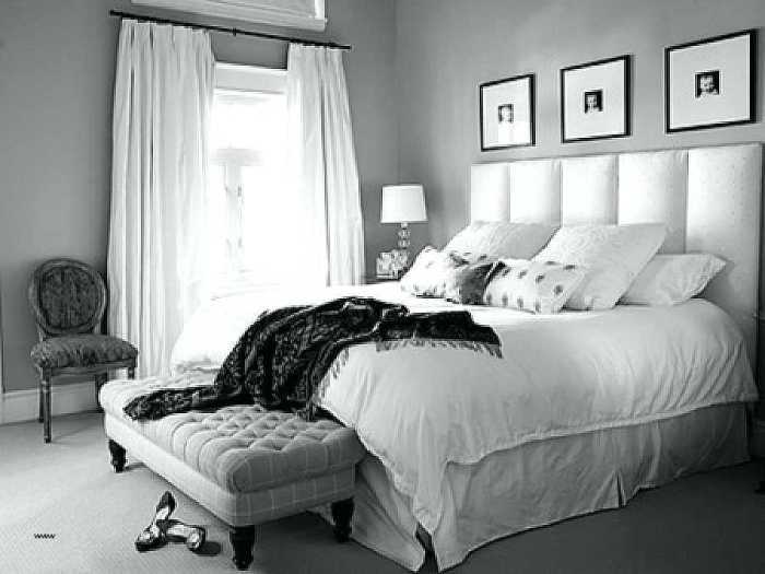 Black and silver bedroom design ideas