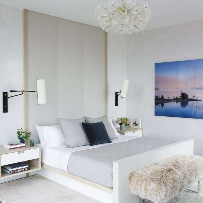 Bedroom minimalist interior design