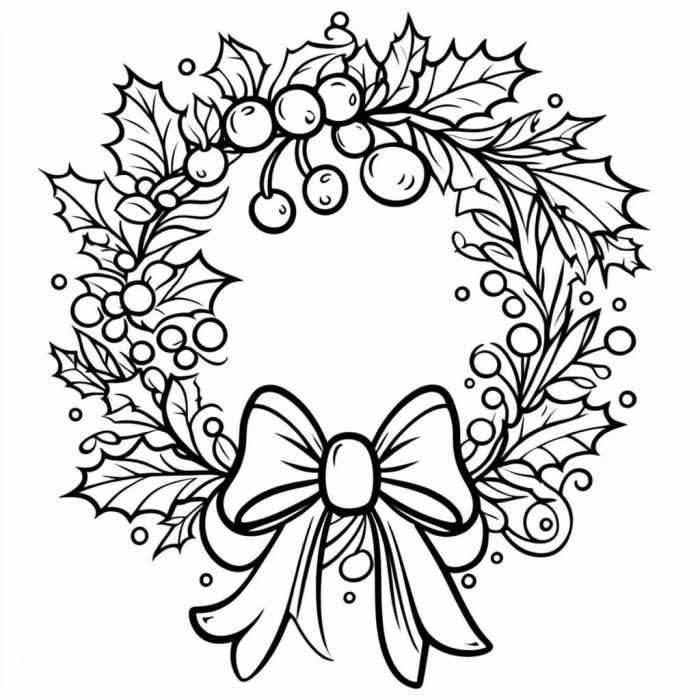 Christmas reef coloring pages with word