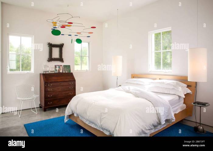 Modern country bedroom design