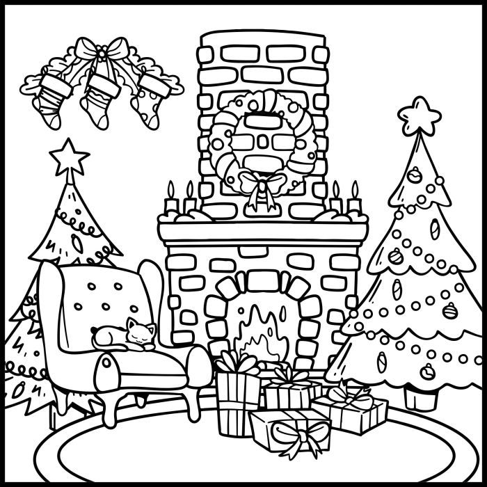 Free printable christmas coloring pages for kids