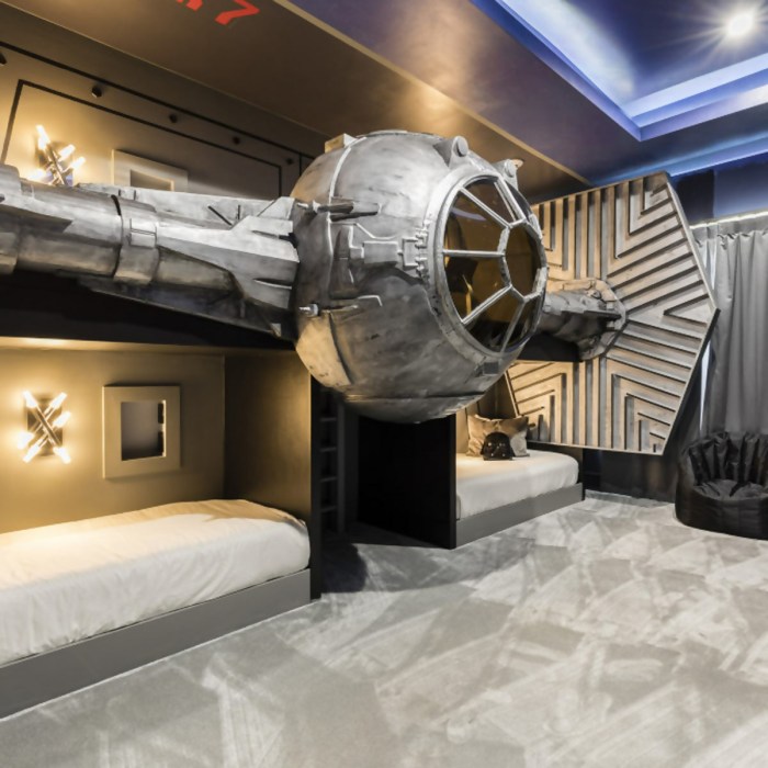 Wars star room ideas bedroom decor saturated decoration bed starwars cool bunk interior beds blue homebnc kids toddler mix creative